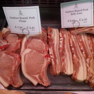 2015-06-14, Craig's Apley outdoor reared pork chops